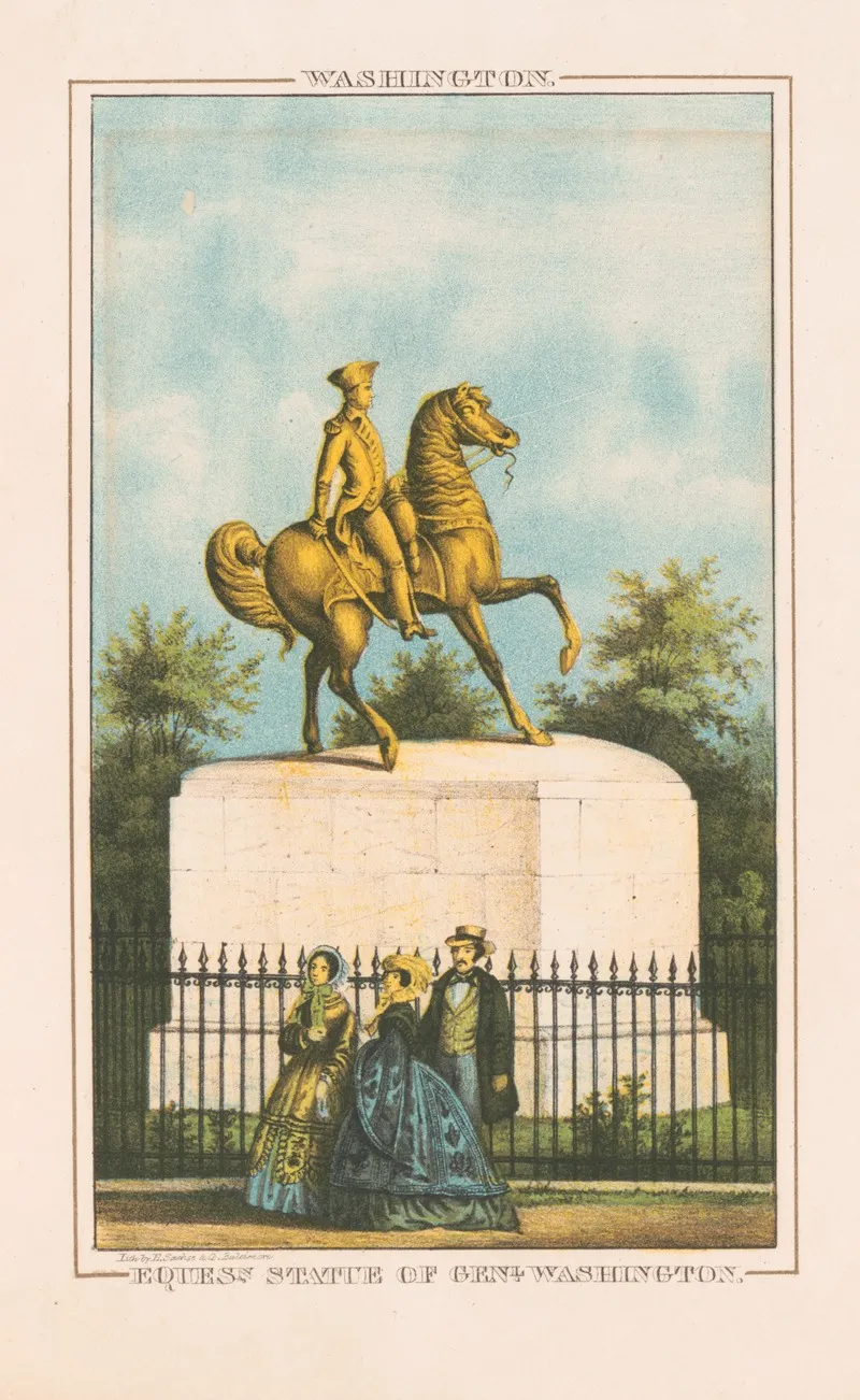 Washington Equesn Statue Of General Washington