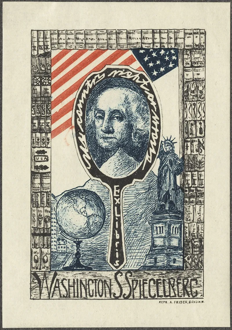 Washington S Spiecelberg Wall Art by A. Frisch - High-Resolution Digital Print