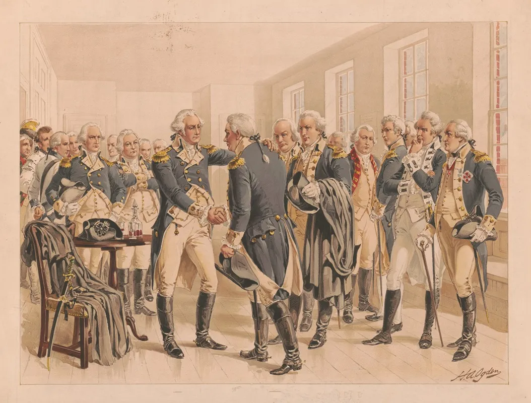 Washingtons Farewell To Officers 2