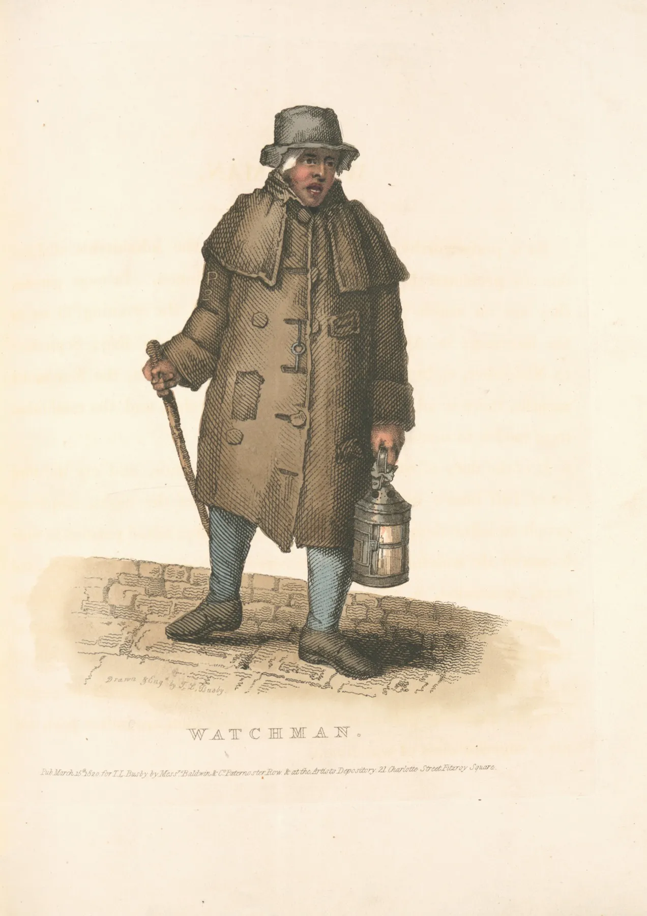 Watchman Wall Art by Thomas Lord Busby - High-Resolution Digital Print