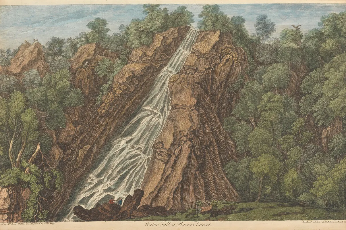 Water Fall At Powers Court