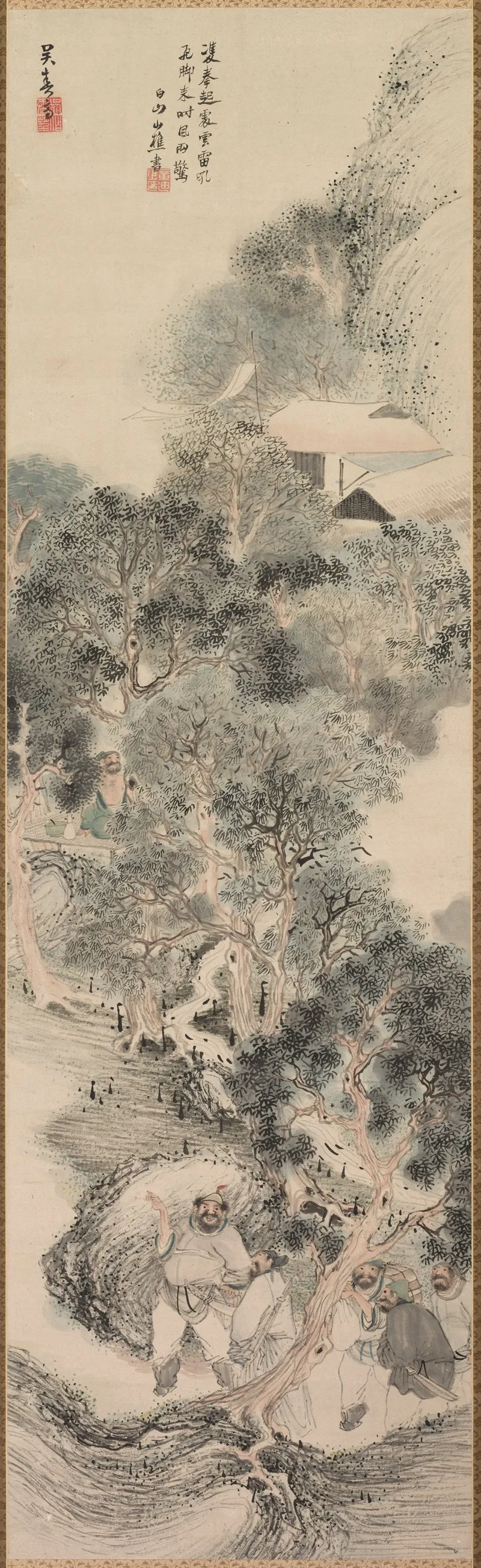 Water Margin Bandits Wall Art by Matsumura Goshun - High-Resolution Digital Print