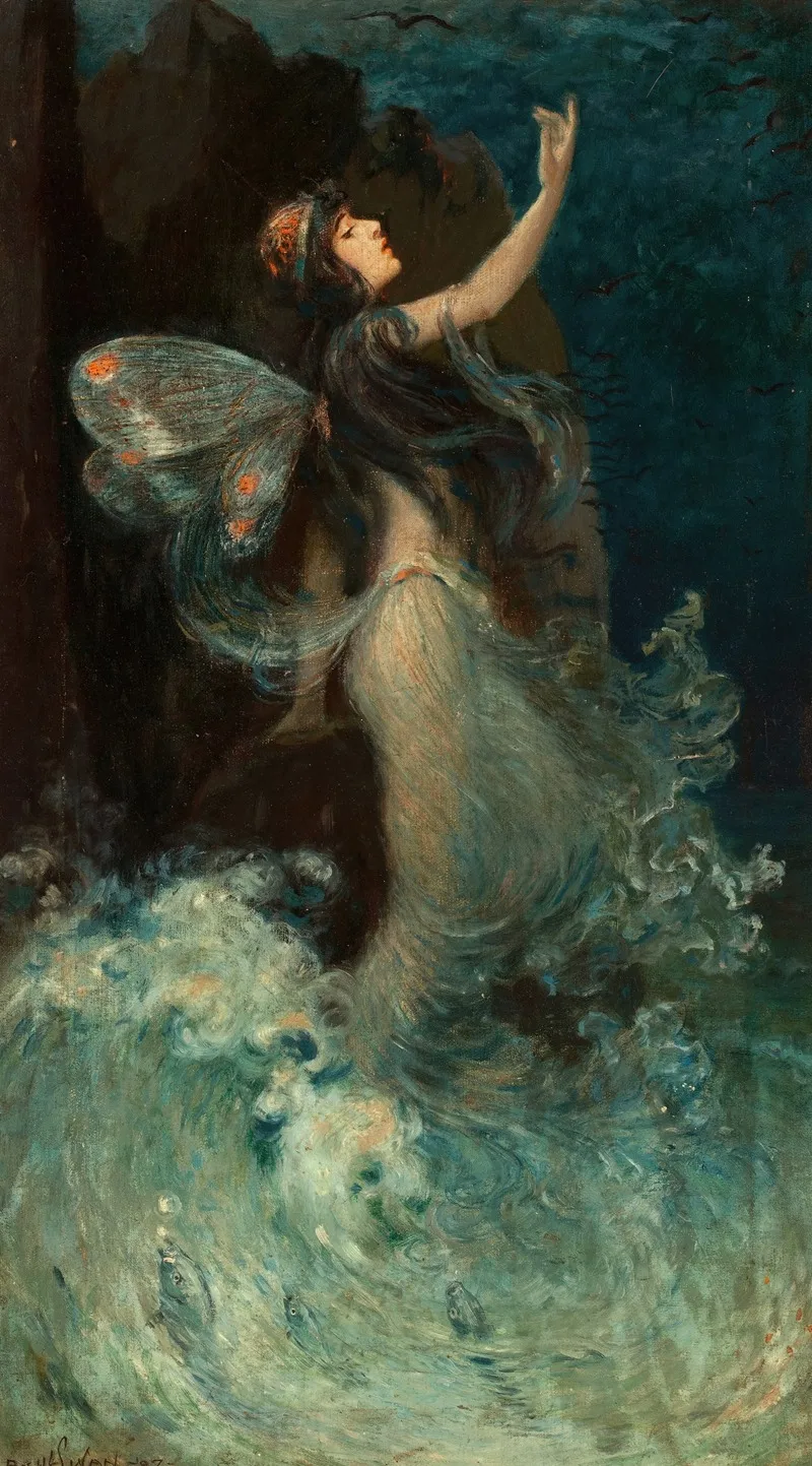 Water Nymph 2 Wall Art by Paul Swan - High-Resolution Digital Print