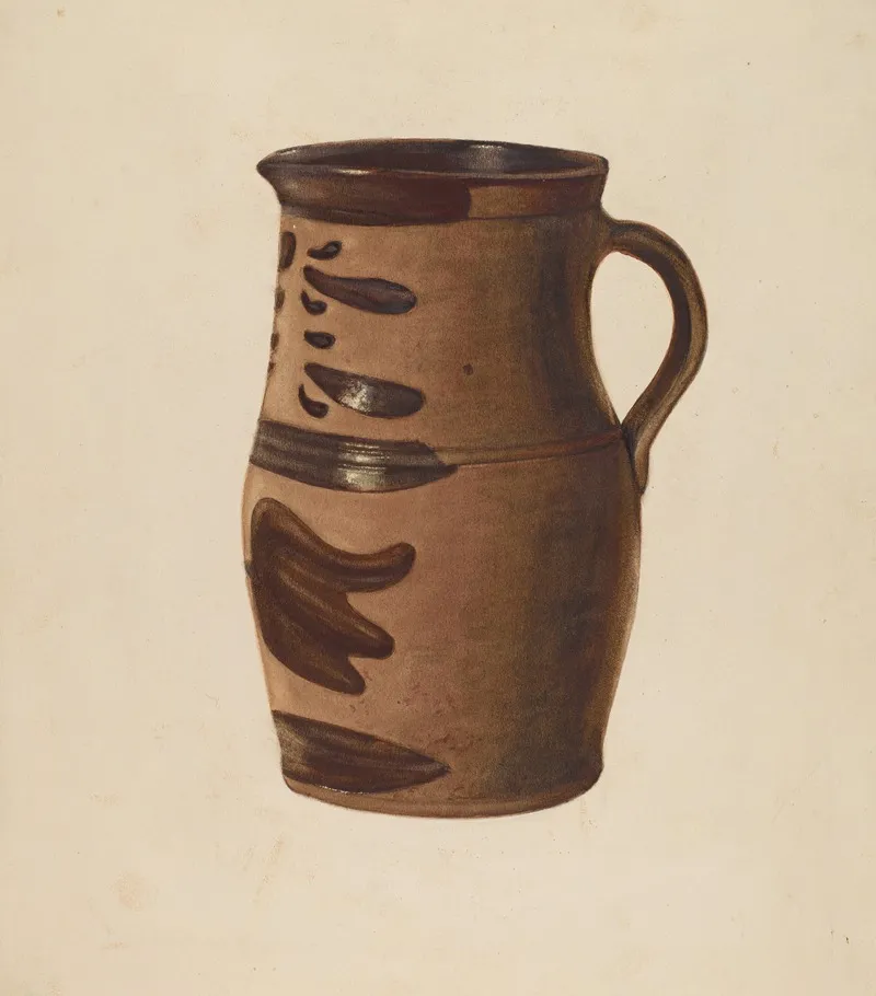 Water Pitcher 15 Wall Art by Raymond McGough - High-Resolution Digital Print