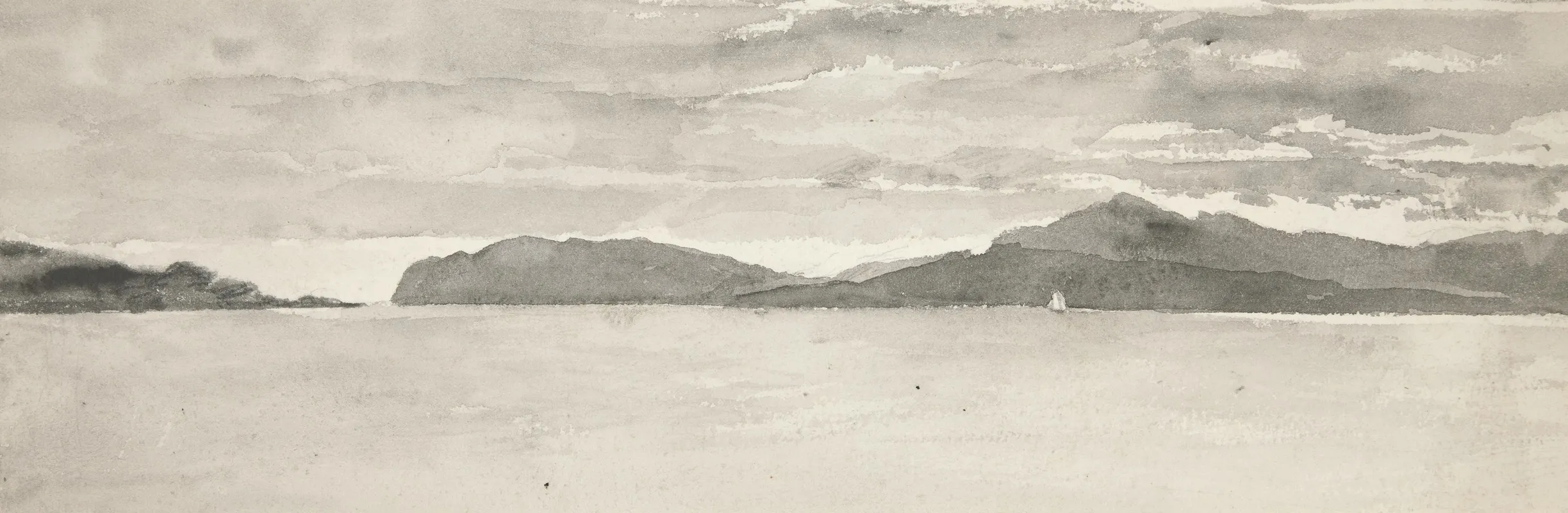 Water Scene With Landscape