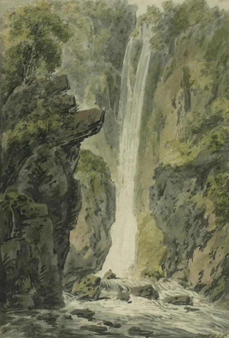 Waterfall 7 Wall Art by Edward Dayes - High-Resolution Digital Print