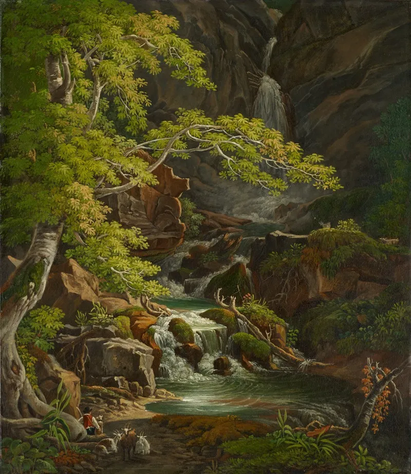 Waterfall In The Munster Valley