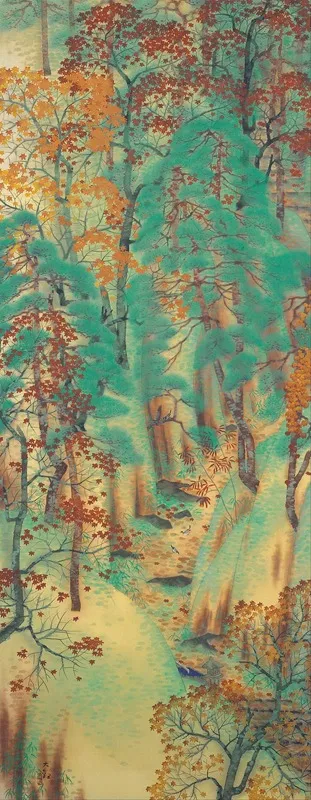 Way To Atago Wall Art by Yokoyama Taikan - High-Resolution Digital Print