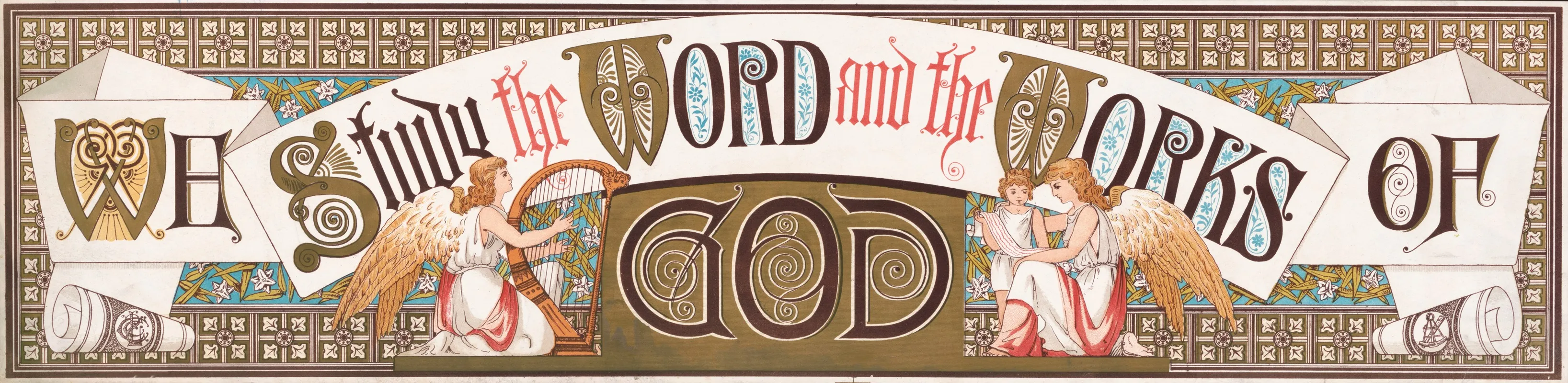 We Study The Word And The Works Of God