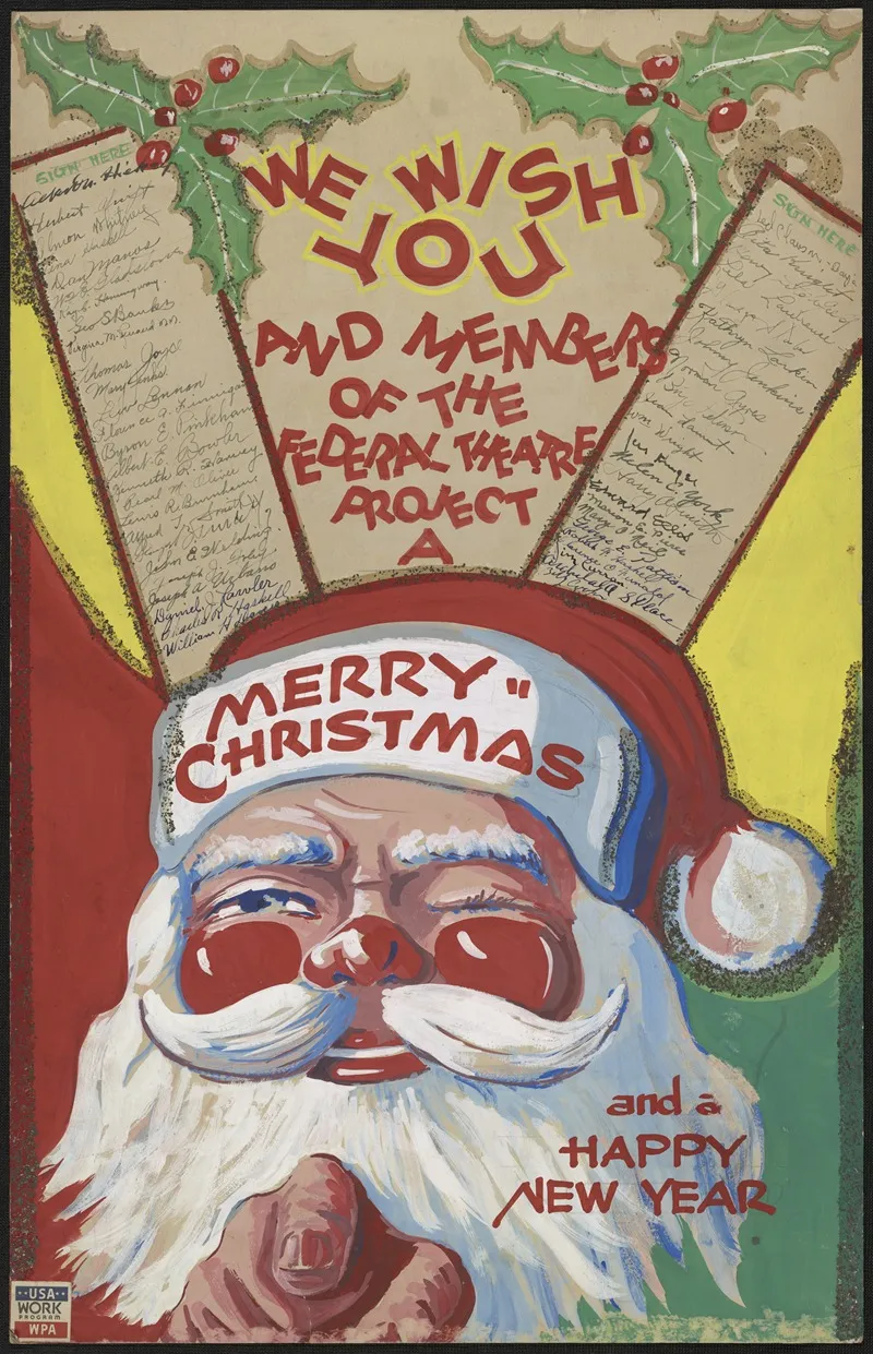 We Wish You A Merry Christmas Wall Art by Anonymous - High-Resolution Digital Print