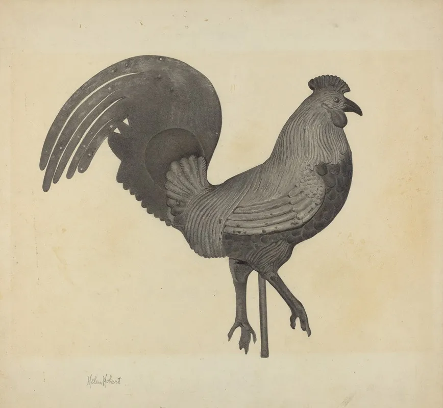 Weather Vane Cock 2