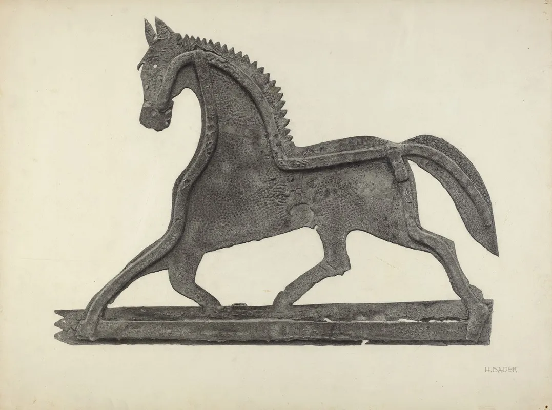 Weather Vane Horse 3