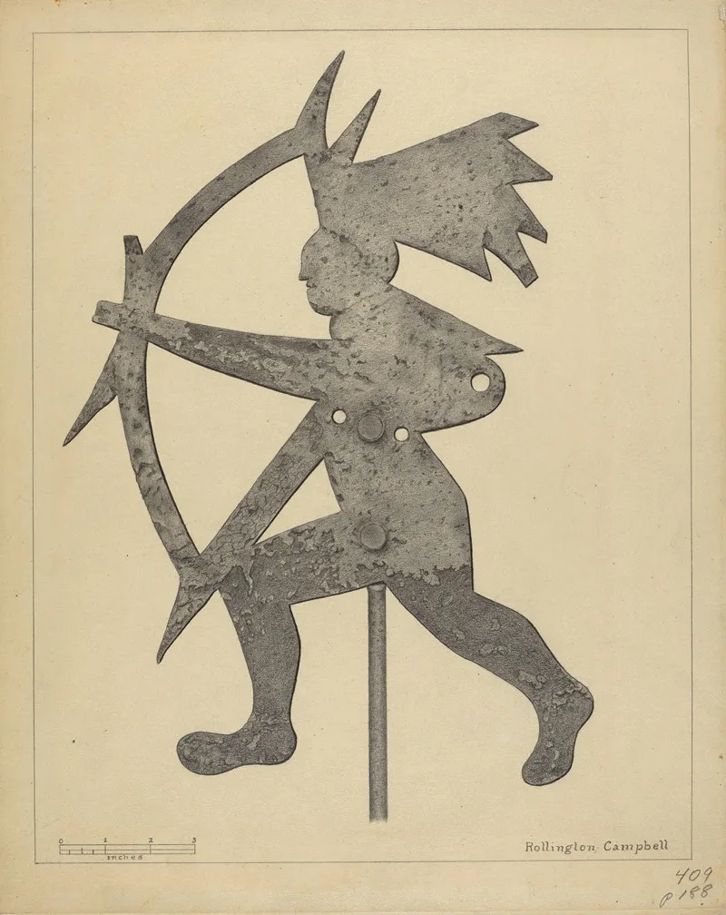 Weather Vane Indian