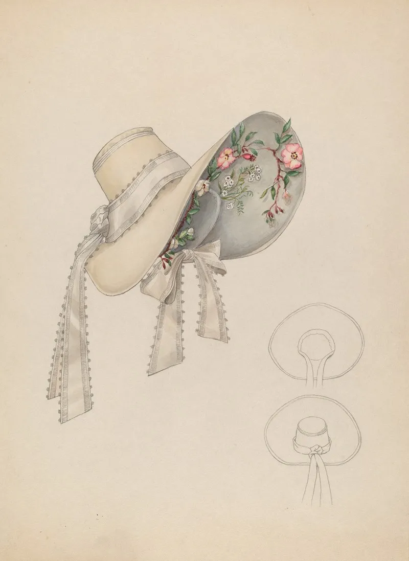 Wedding Bonnet Wall Art by Louis Maldarelli - High-Resolution Digital Print