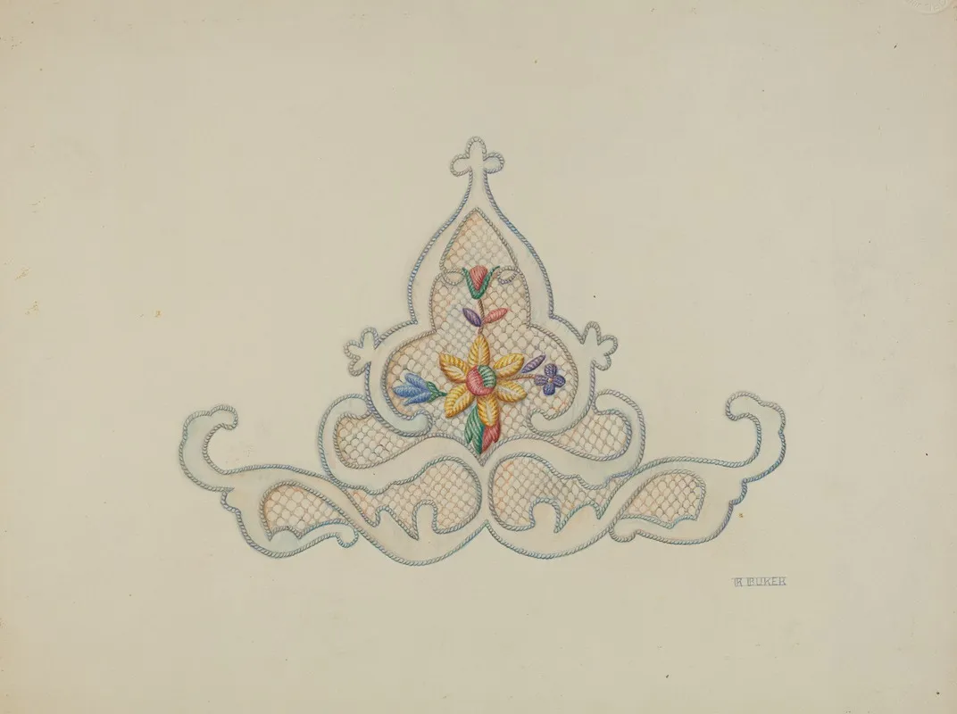 Wedding Dress Motif Insert