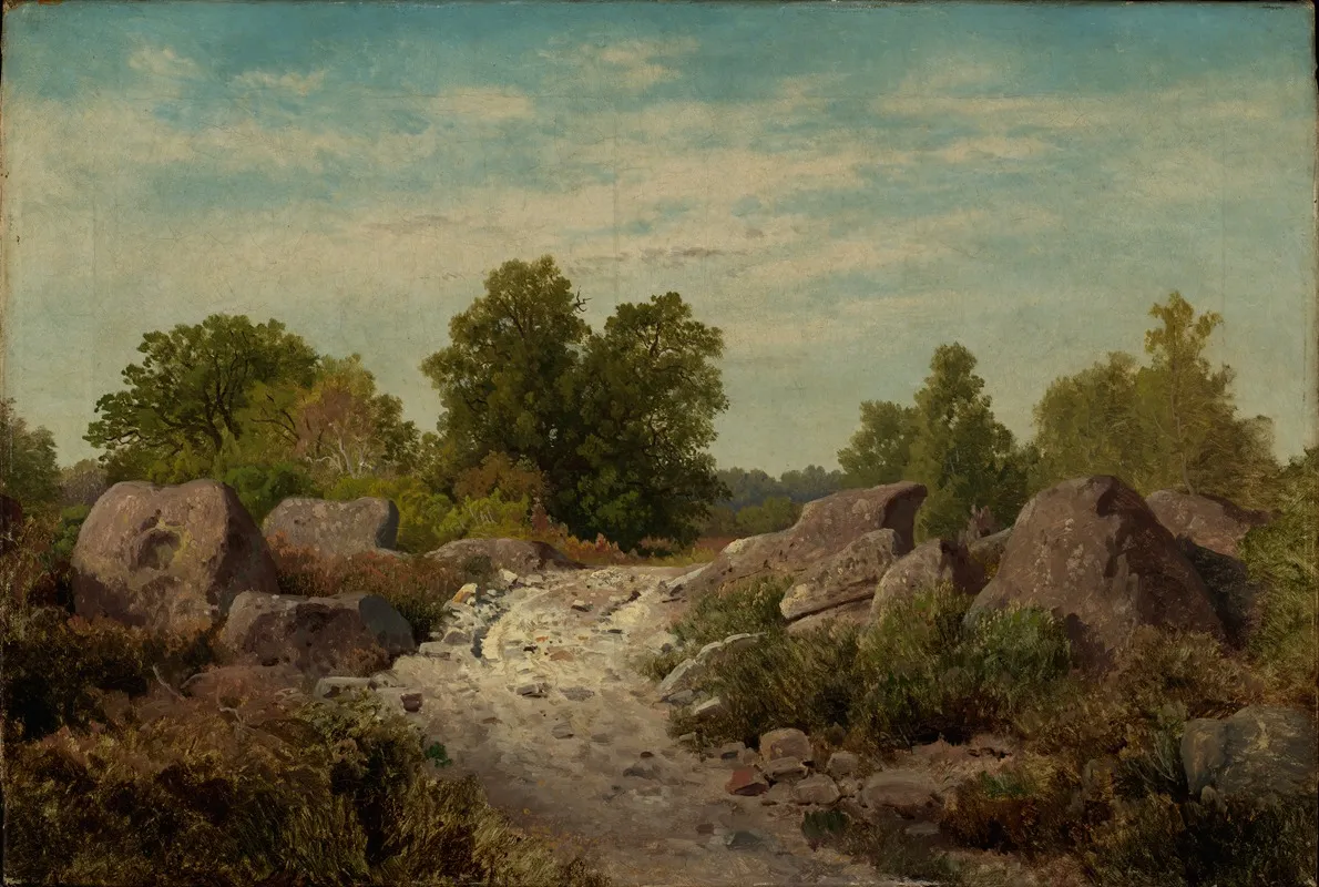 Weg Bei Fontainebleau