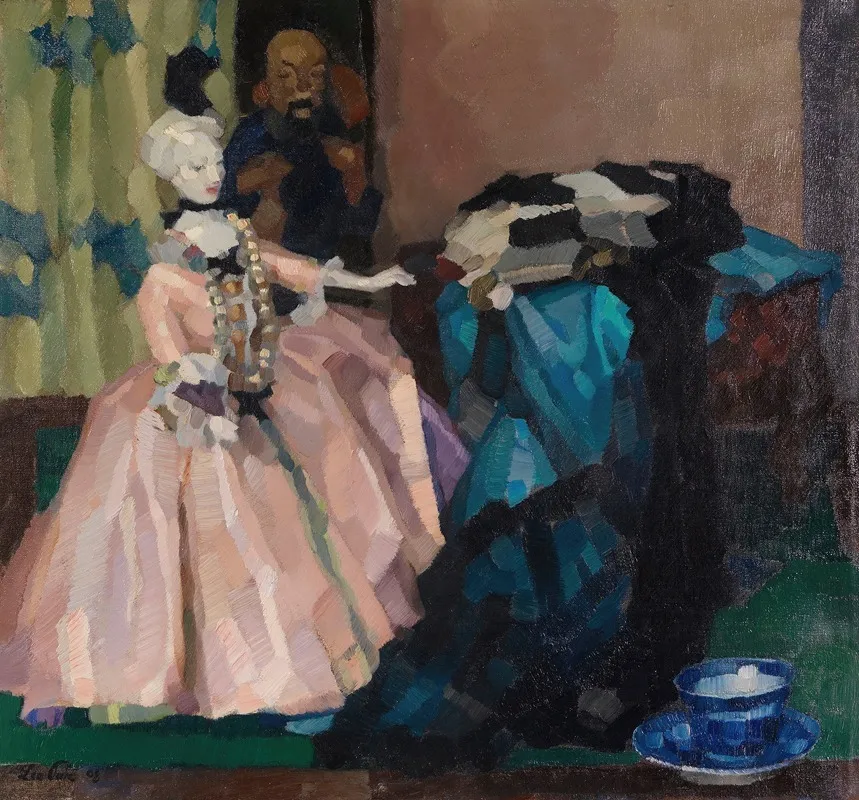 Weise Puppe Wall Art by Leo Putz - High-Resolution Digital Print