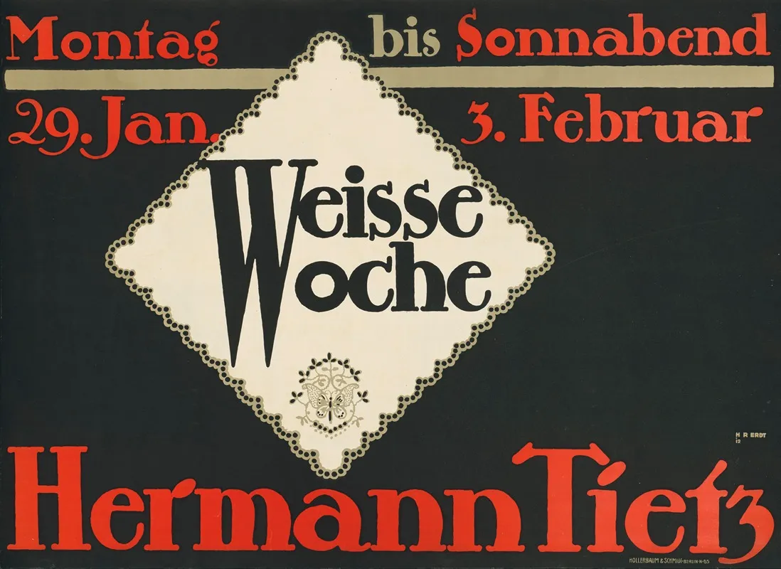 Weise Woche Hermann Tietz