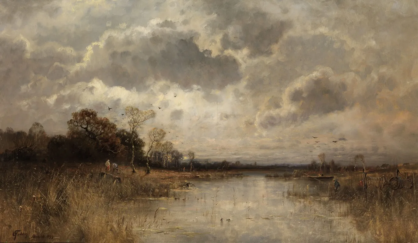Weite Moorlandschaft Wall Art by Otto Fedder - High-Resolution Digital Print
