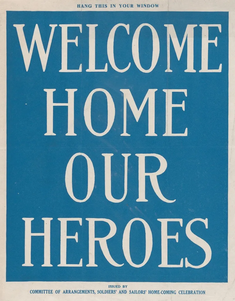 Welcome Home Our Heroes Wall Art by Anonymous - High-Resolution Digital Print