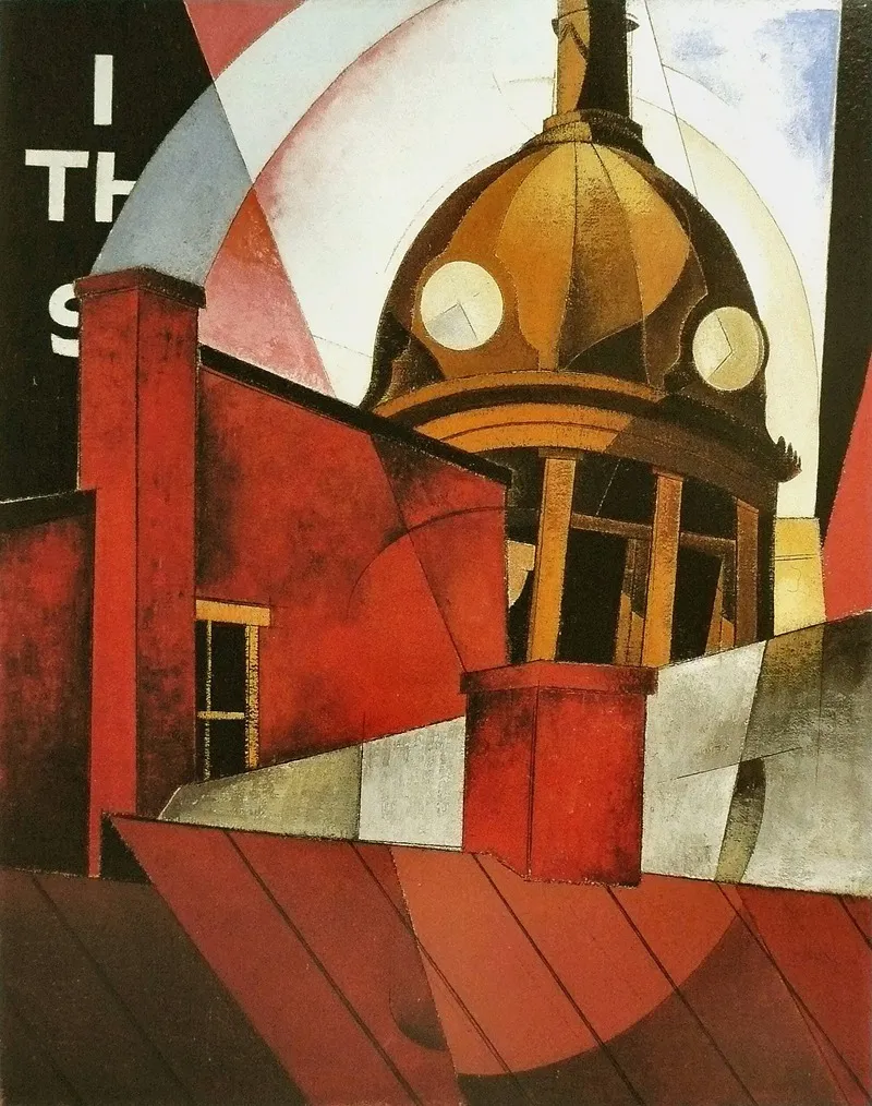 Welcome To Our City Wall Art by Charles Demuth - High-Resolution Digital Print