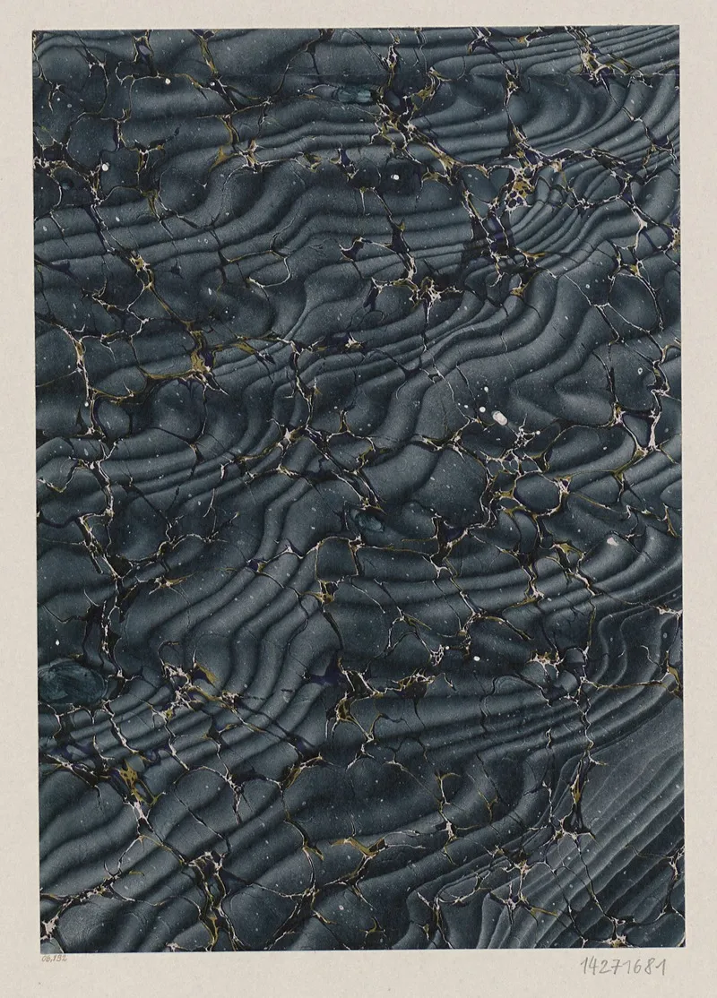 Wellenarmorpapier