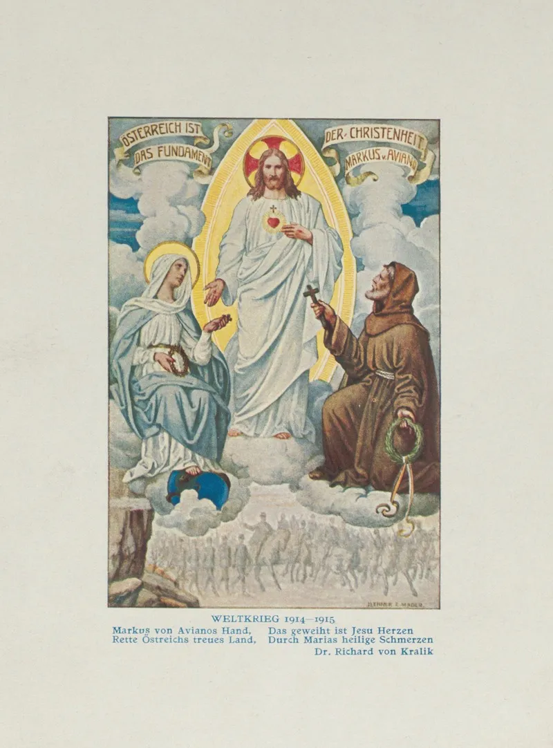Weltkrieg 1914 1915 Wall Art by Richard Von Kralik - High-Resolution Digital Print