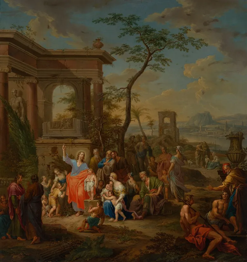 Wenn Ihr Nicht Werdet Wie Die Kinder Wall Art by Franz Christoph Janneck - High-Resolution Digital Print