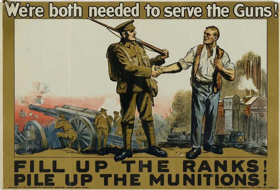 Were Both Needed To Serve The Guns