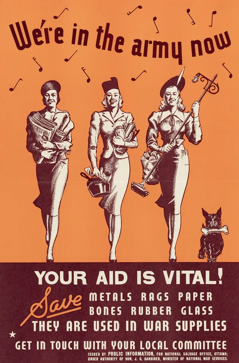 Were In The Army Now Your Aid Is Vital Wall Art by Anonymous - High-Resolution Digital Print