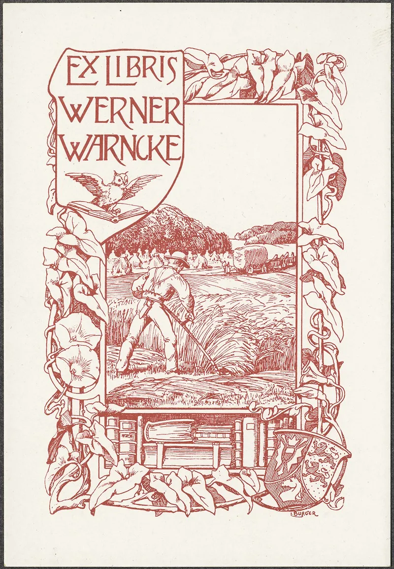 Werner Warncke Wall Art by L. Burger - High-Resolution Digital Print