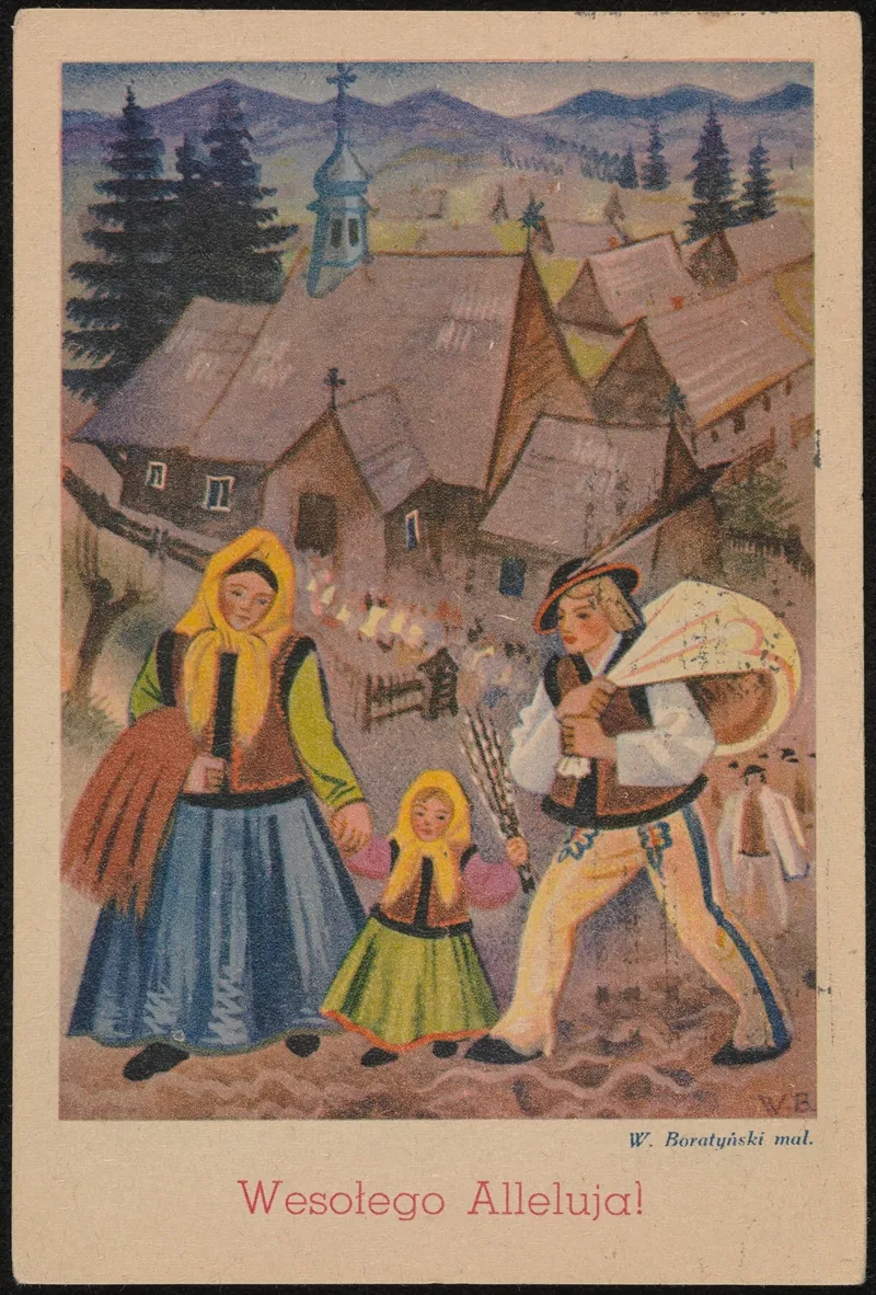 Wesolego Alleluja 22 Wall Art by Wacław Boratyński - High-Resolution Digital Print