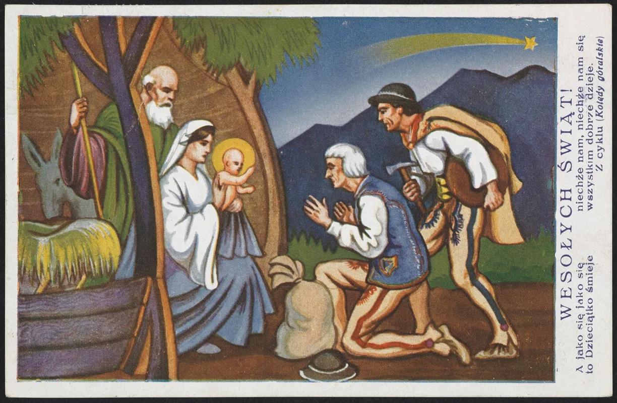 Wesolych Swiat 22 Wall Art by Wacław Boratyński - High-Resolution Digital Print