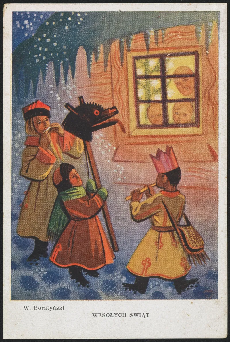 Wesolych Swiat 29 Wall Art by Wacław Boratyński - High-Resolution Digital Print