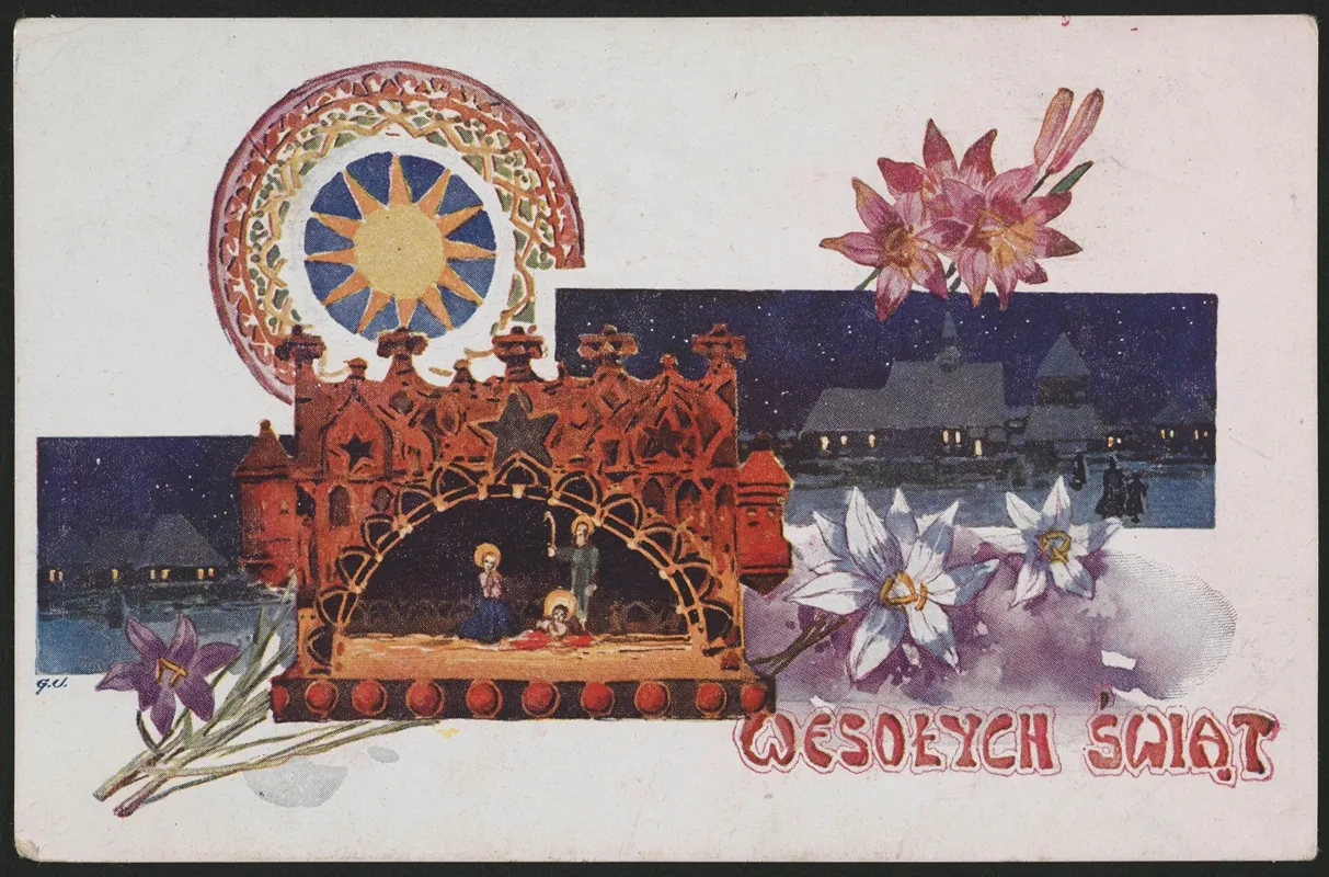 Wesolych Swiat 4 Wall Art by Edition Stella - High-Resolution Digital Print