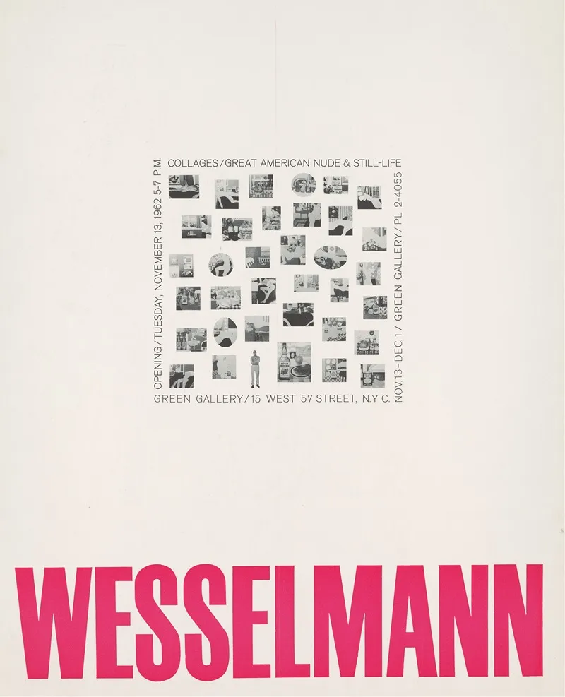 Wesselmann Wall Art by Tom Wesselman - High-Resolution Digital Print