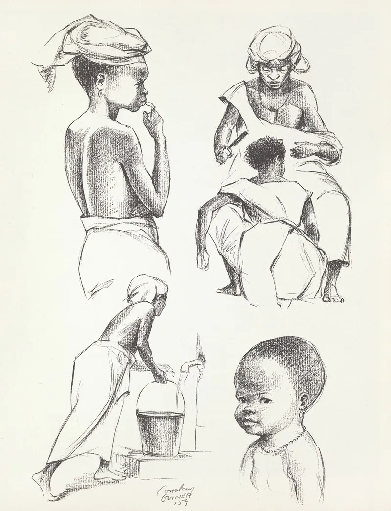 West Africa Vignettes Pl 15