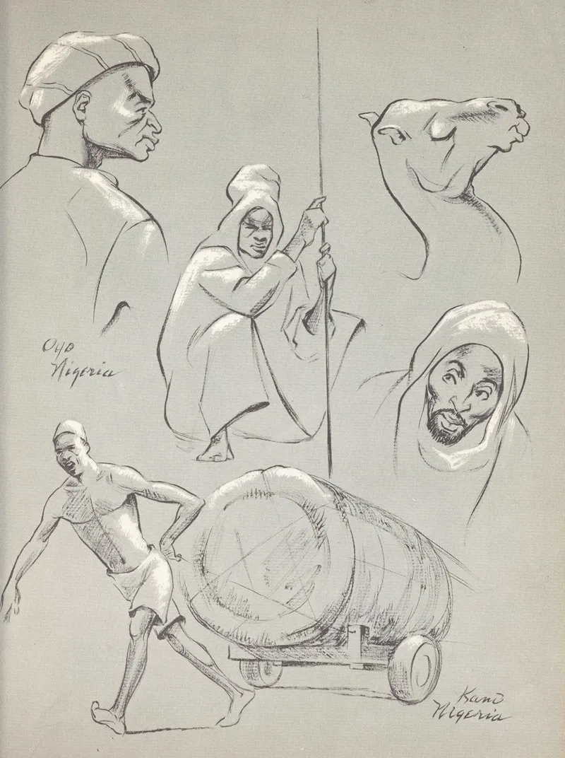West Africa Vignettes Pl 16