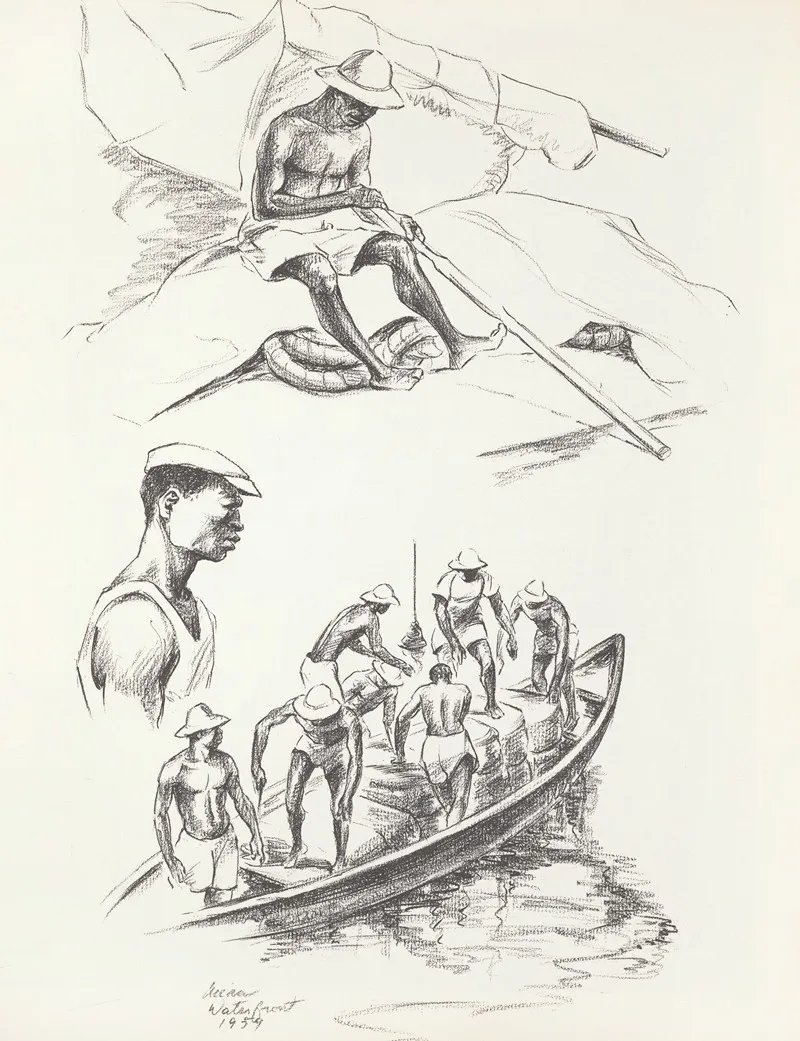 West Africa Vignettes Pl 18