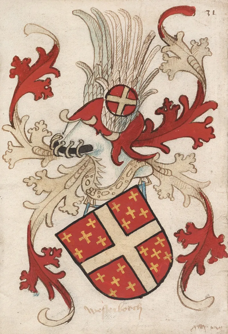 Westerburg Wall Art by Herald of Nassau-Vianden - High-Resolution Digital Print