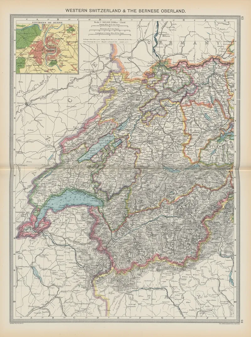 Western Switzerland And The Bernese Oberland