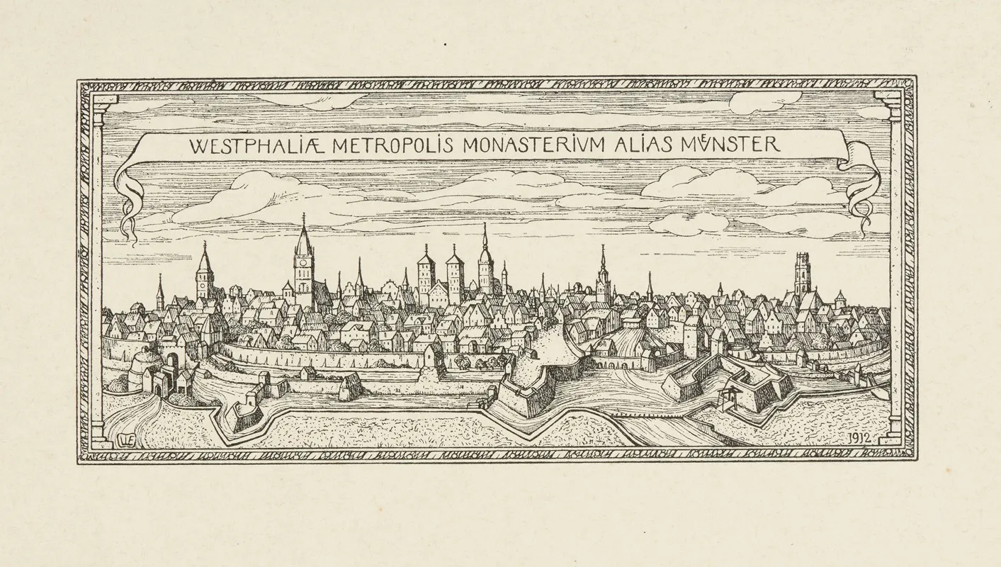 Westphaliae Metropolis Monasterium Alias Munster