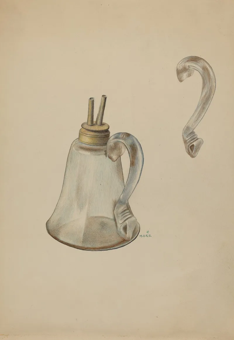 Whale Oil Lamp 22