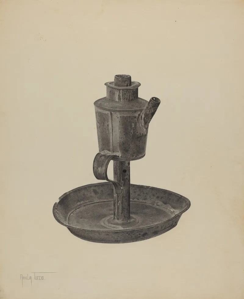 Whale Oil Lamp 2