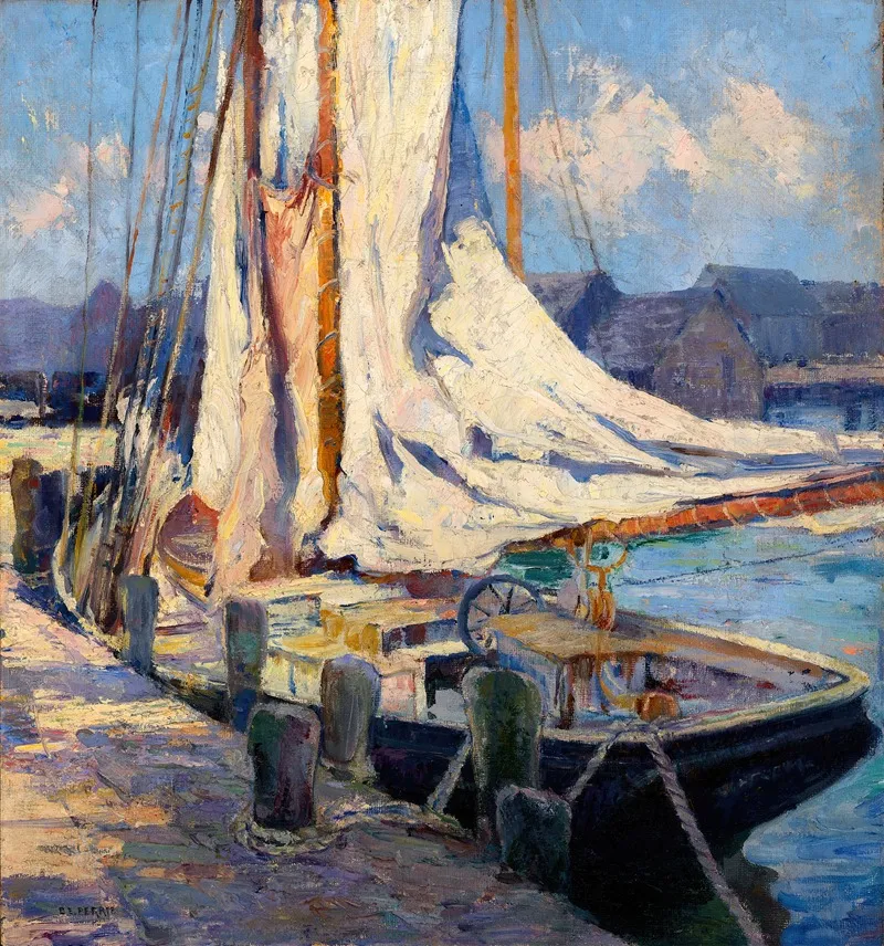 Wharf Scene Gloucester