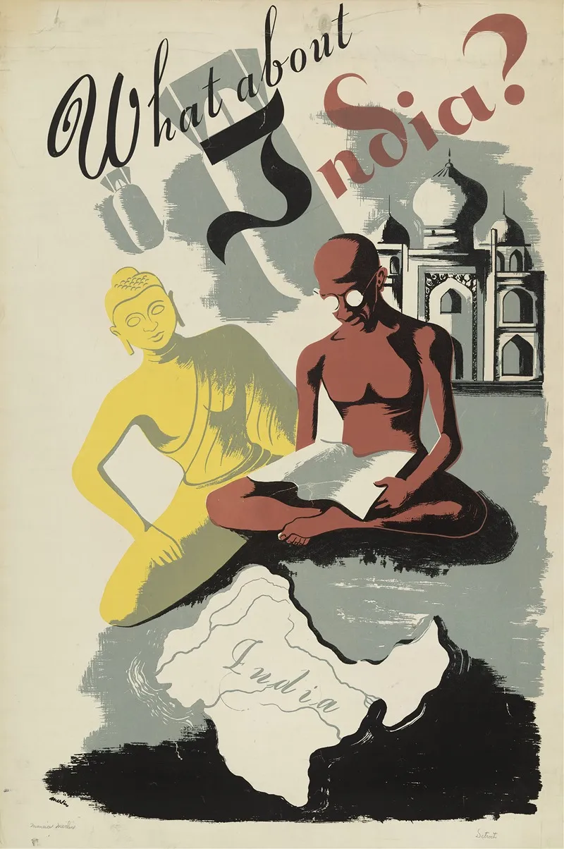 What About India Wall Art by Maurice Merlin - High-Resolution Digital Print