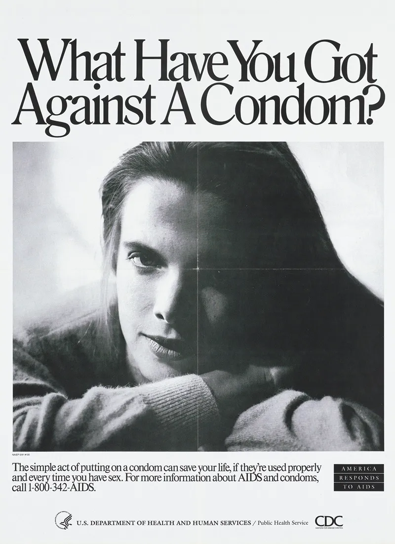 What Have You Got Against A Condom 3 Wall Art by Centers for Disease Control and Prevention - High-Resolution Digital Print