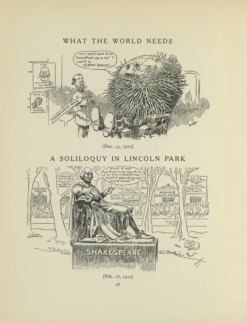 What The World Needs A Soliloquy In Lincoln Park
