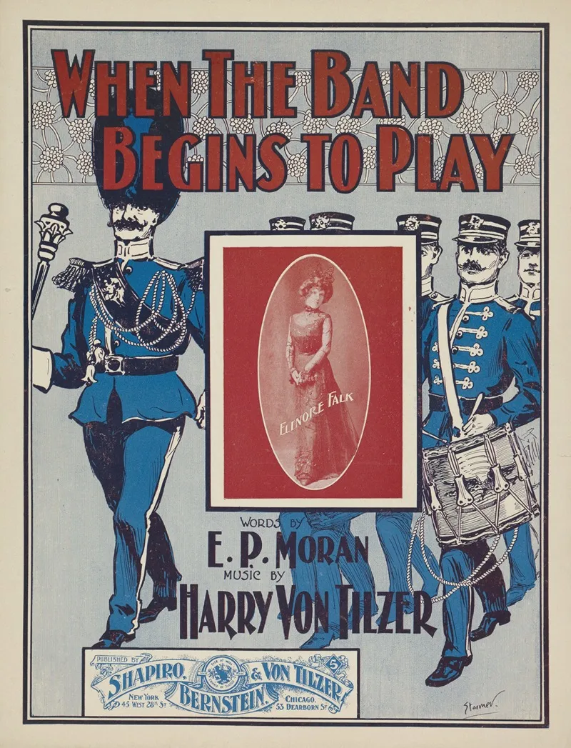 When The Band Begins To Play Wall Art by Starmer - High-Resolution Digital Print