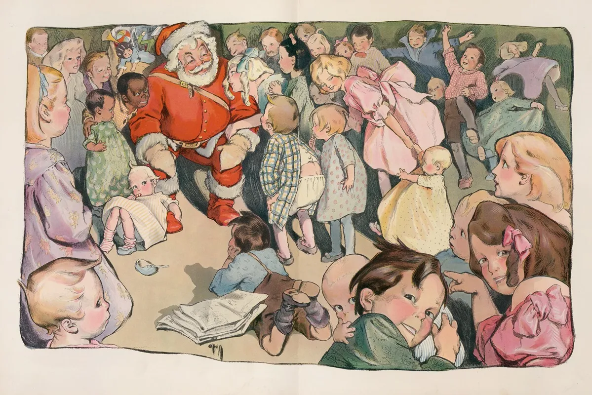 When We All Believe Wall Art by Rose Cecil O'Neill - High-Resolution Digital Print